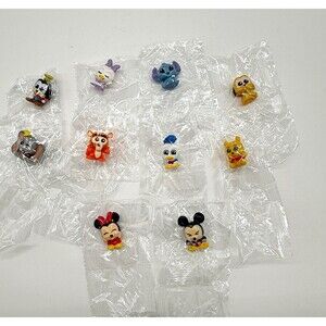 Disney Doorables Squishalots MICKEY & FRIENDS Lot of 10 Rare Pluto Bagged